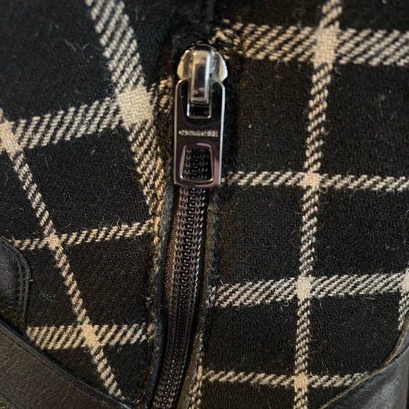 Coach plaid leather boot - Picture 10 of 11
